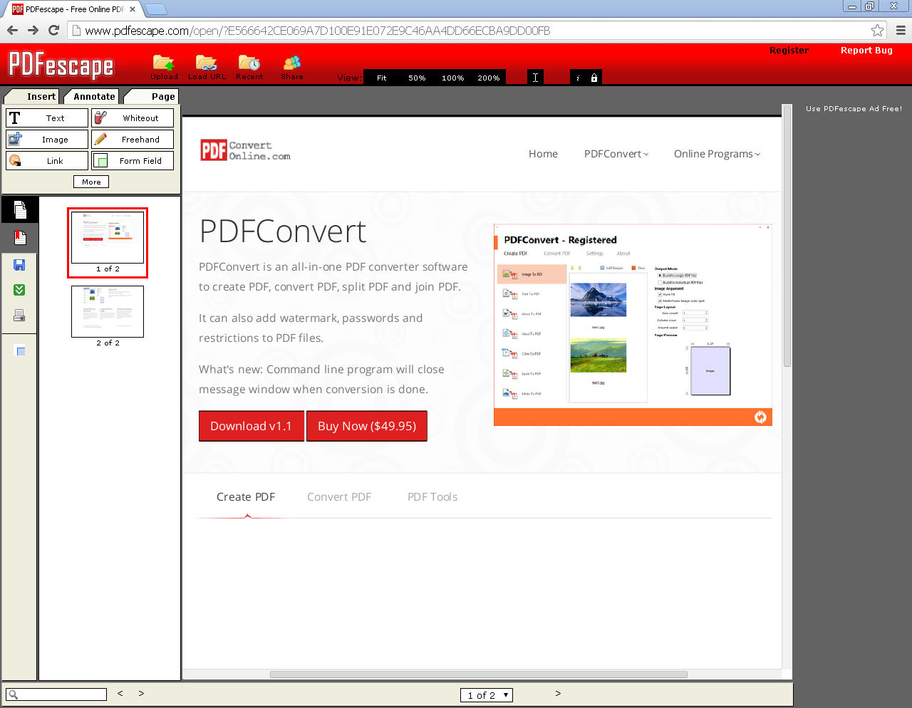 totally free pdf editor download